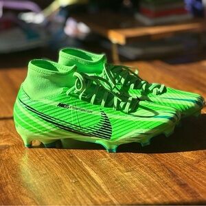 NIKE ZOOM MERCURIAL SUPERFLY 9 ACADEMY MDS FG/MG - green strike - Men’s 5